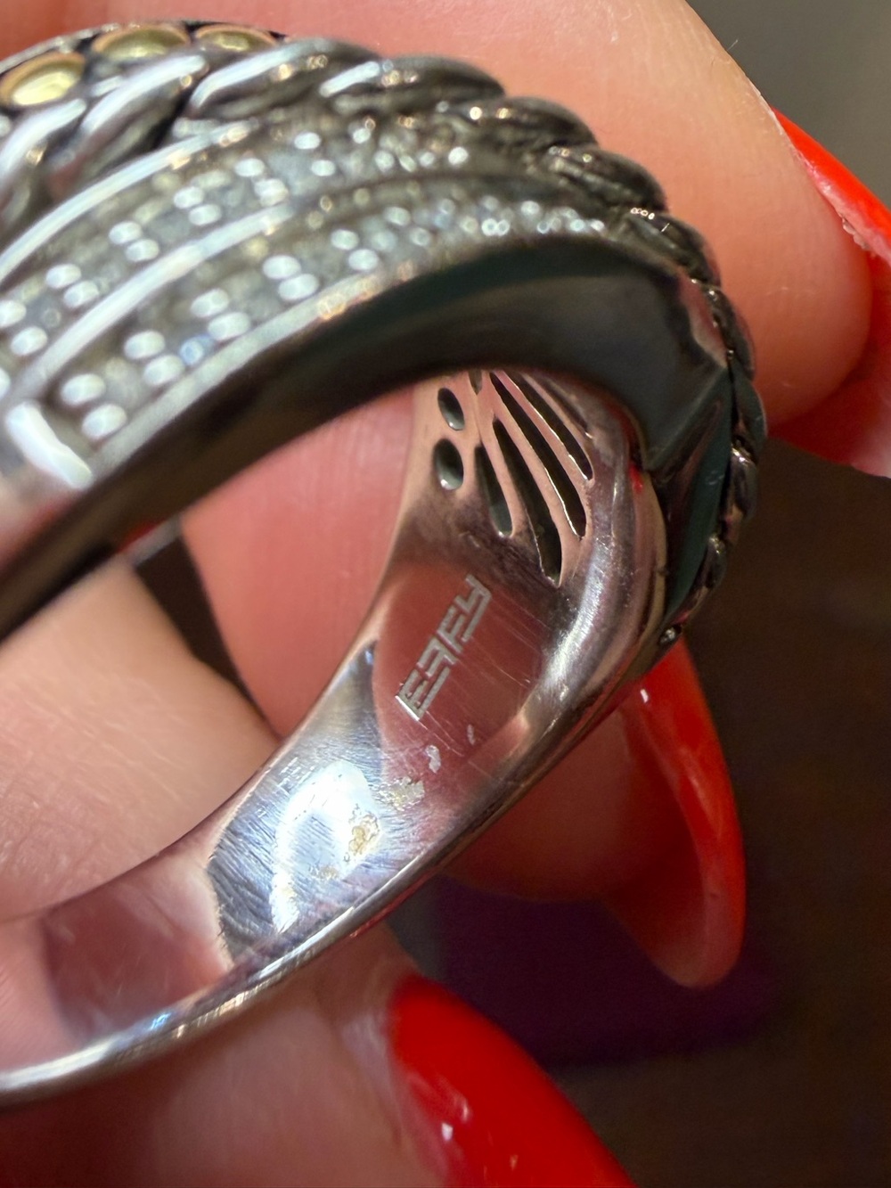 EFFY Crossover Ring - Picture 5 of 7